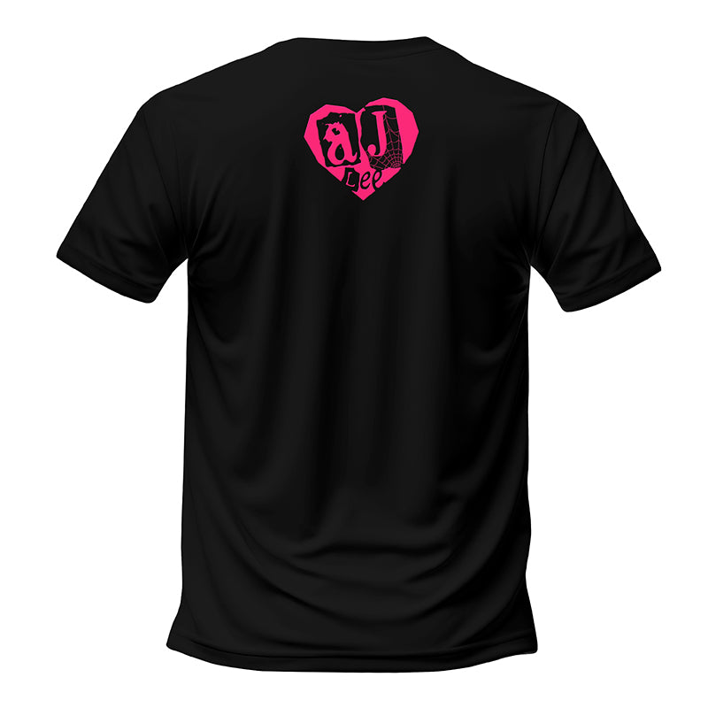 Polera AJ Lee WWE Love Bites Retro