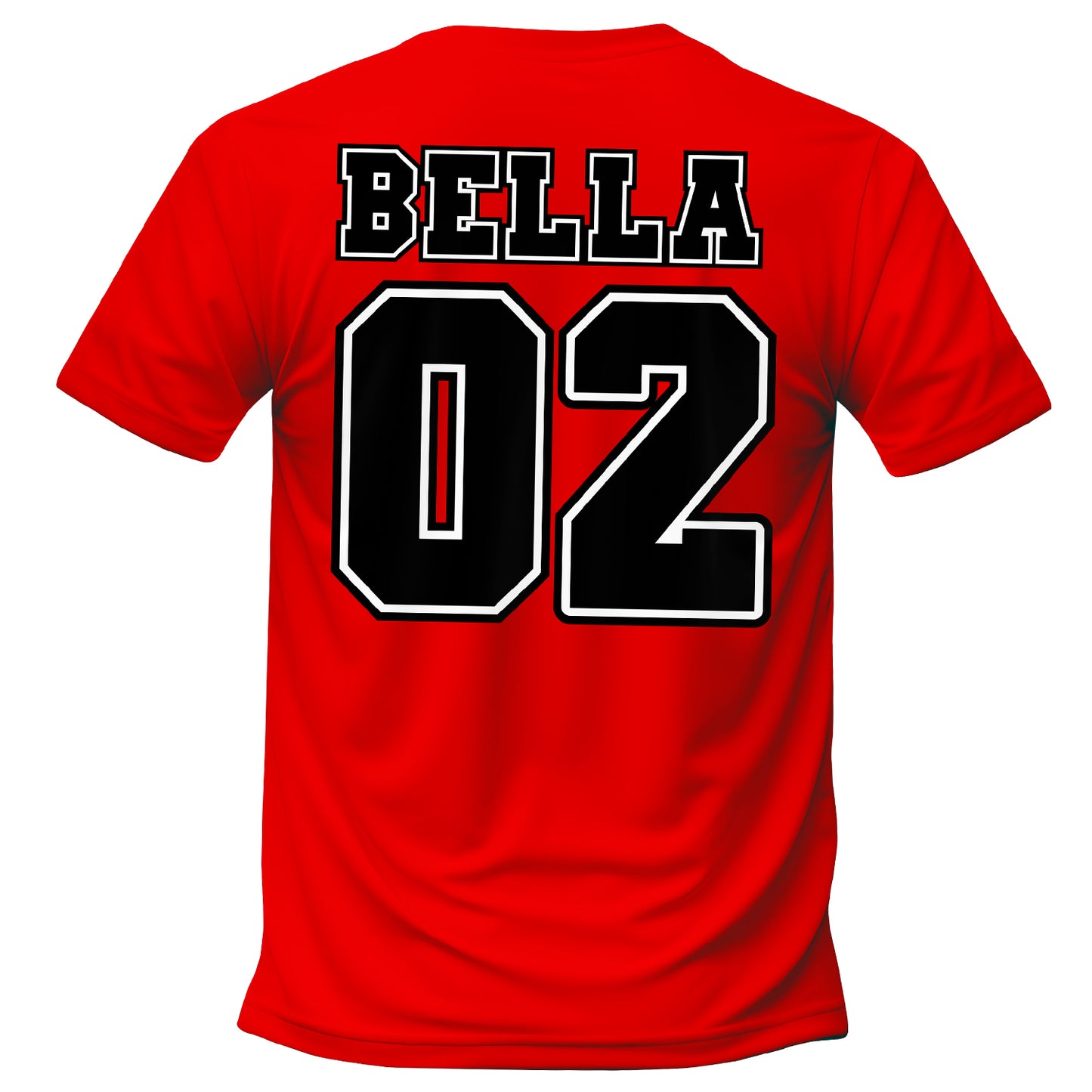 Polera roja WWE Nikki Bella "Fearless"