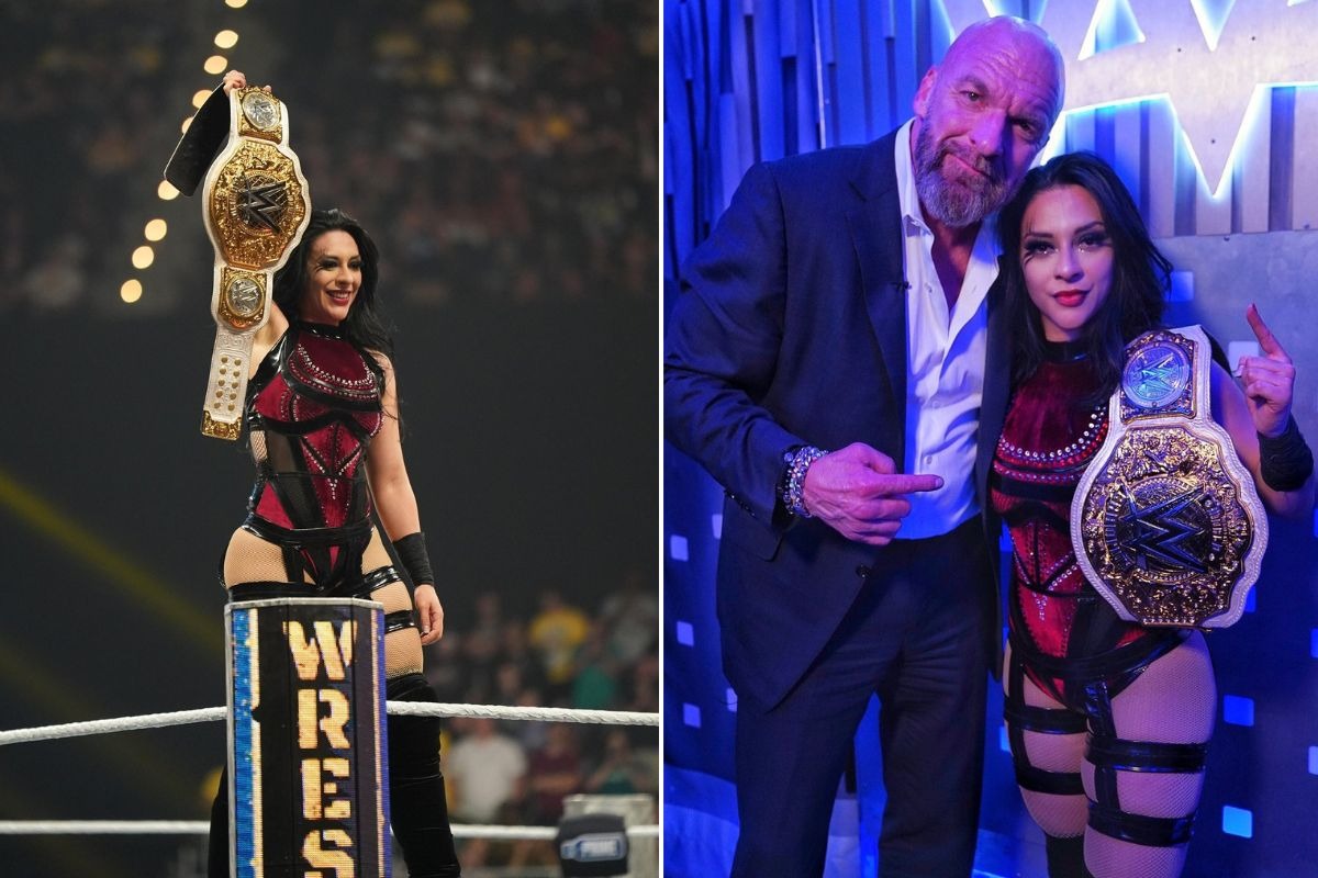 Polera Stephanie Vaquer Campeona WWE 2026