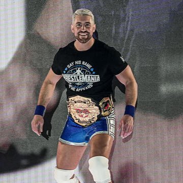 Polera Joe Hendry WrestleMania 41 Logo - Poleras316