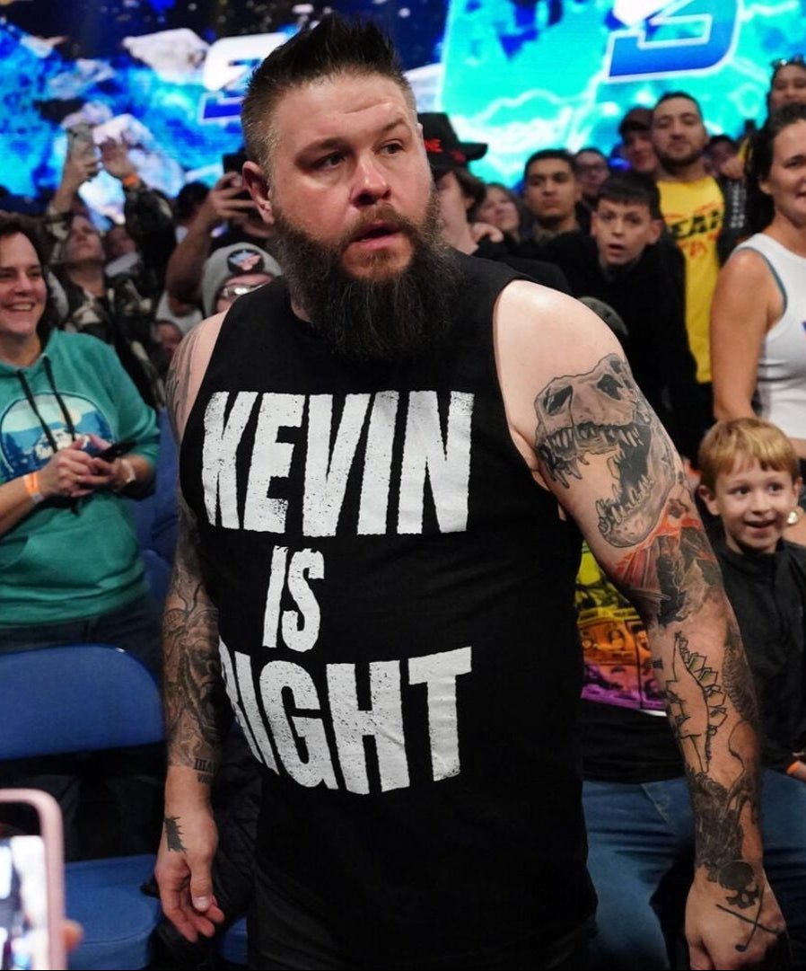 Polera Kevin Owens "Kevin Is Right" - Poleras316