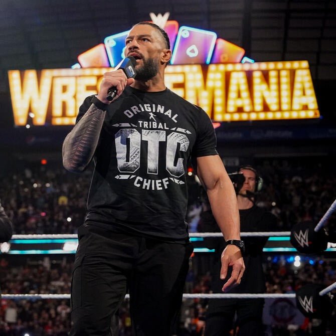 Polera Roman Reigns OTC Tribal - Poleras316
