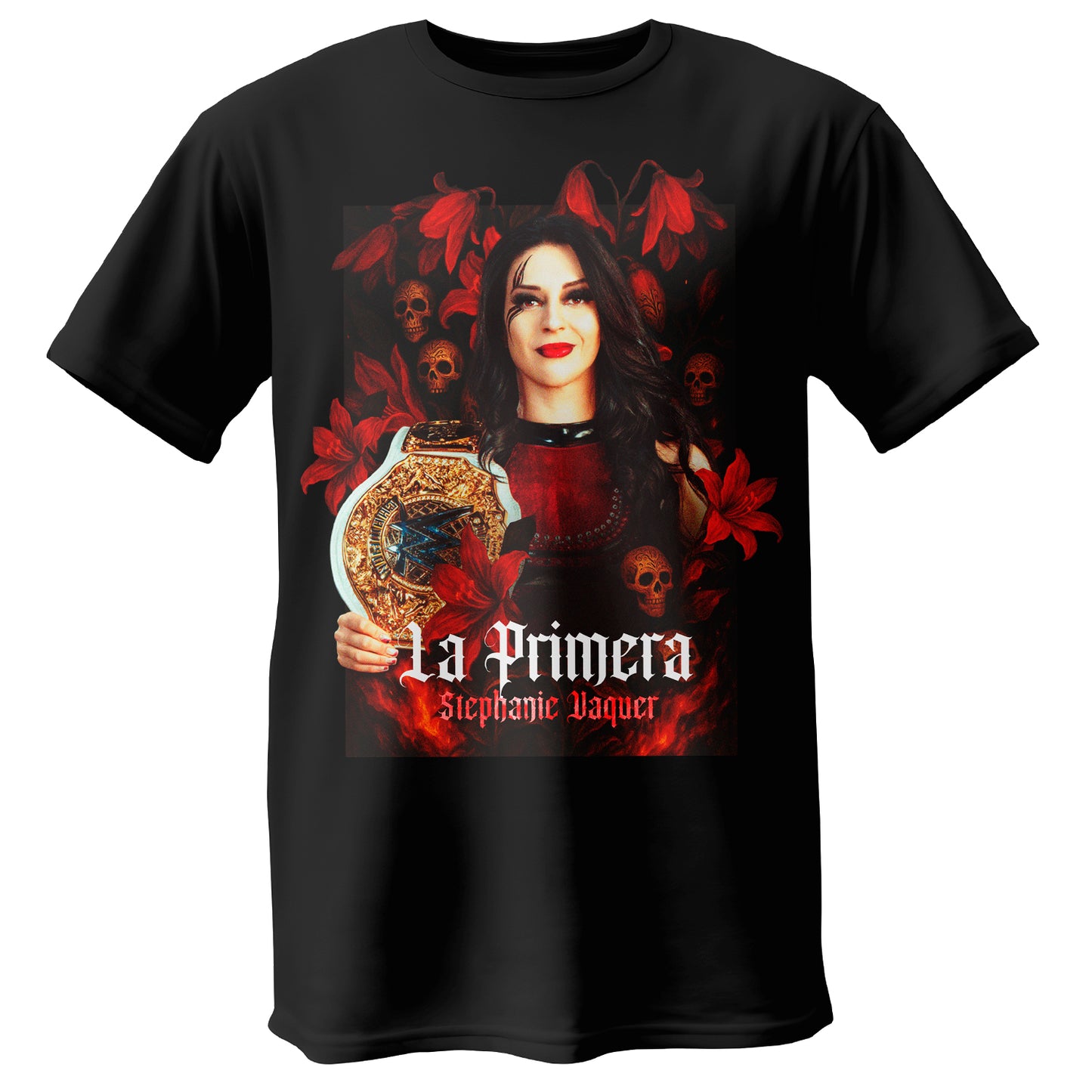 Polera Stephanie Vaquer Campeona WWE