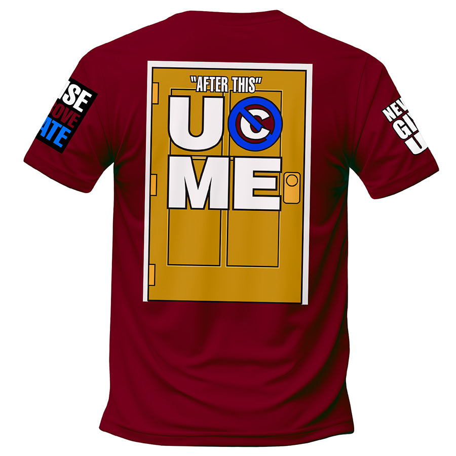 Polera WWE John Cena Farewell Tour Burdeo