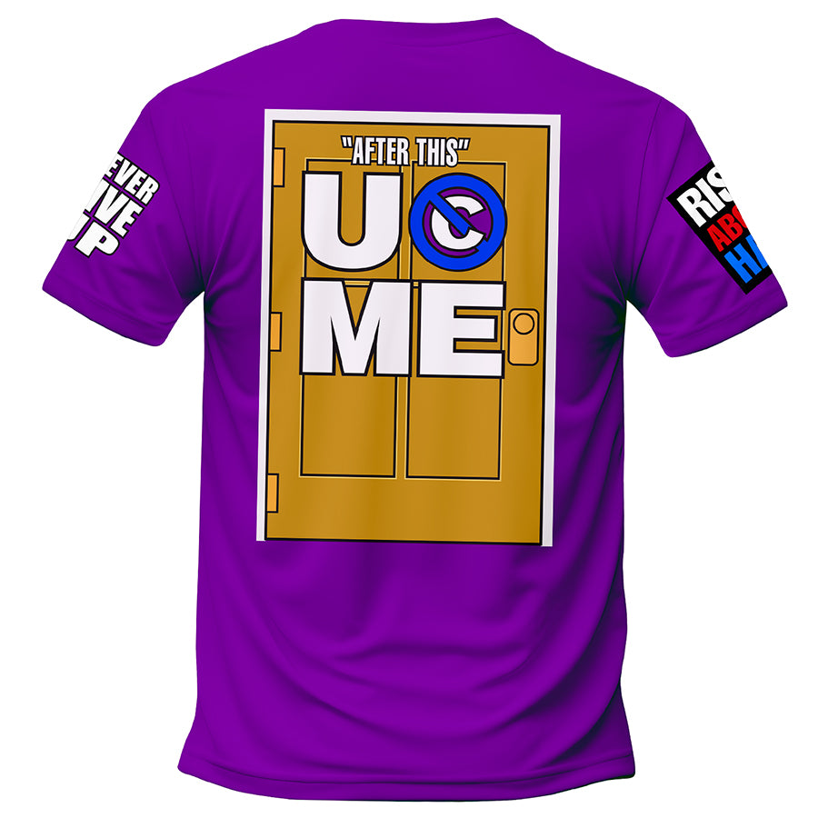 Polera WWE John Cena Farewell Tour Morada