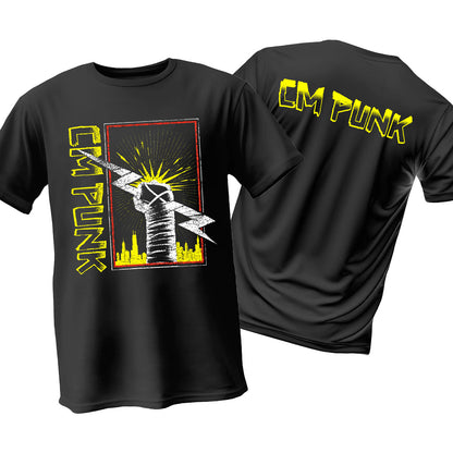 Polera CM PUNK Chicago Fist WWE 2026