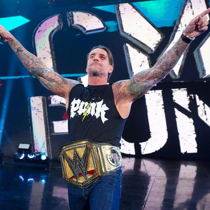 Polera CM Punk Electric Punk NUEVA 2026