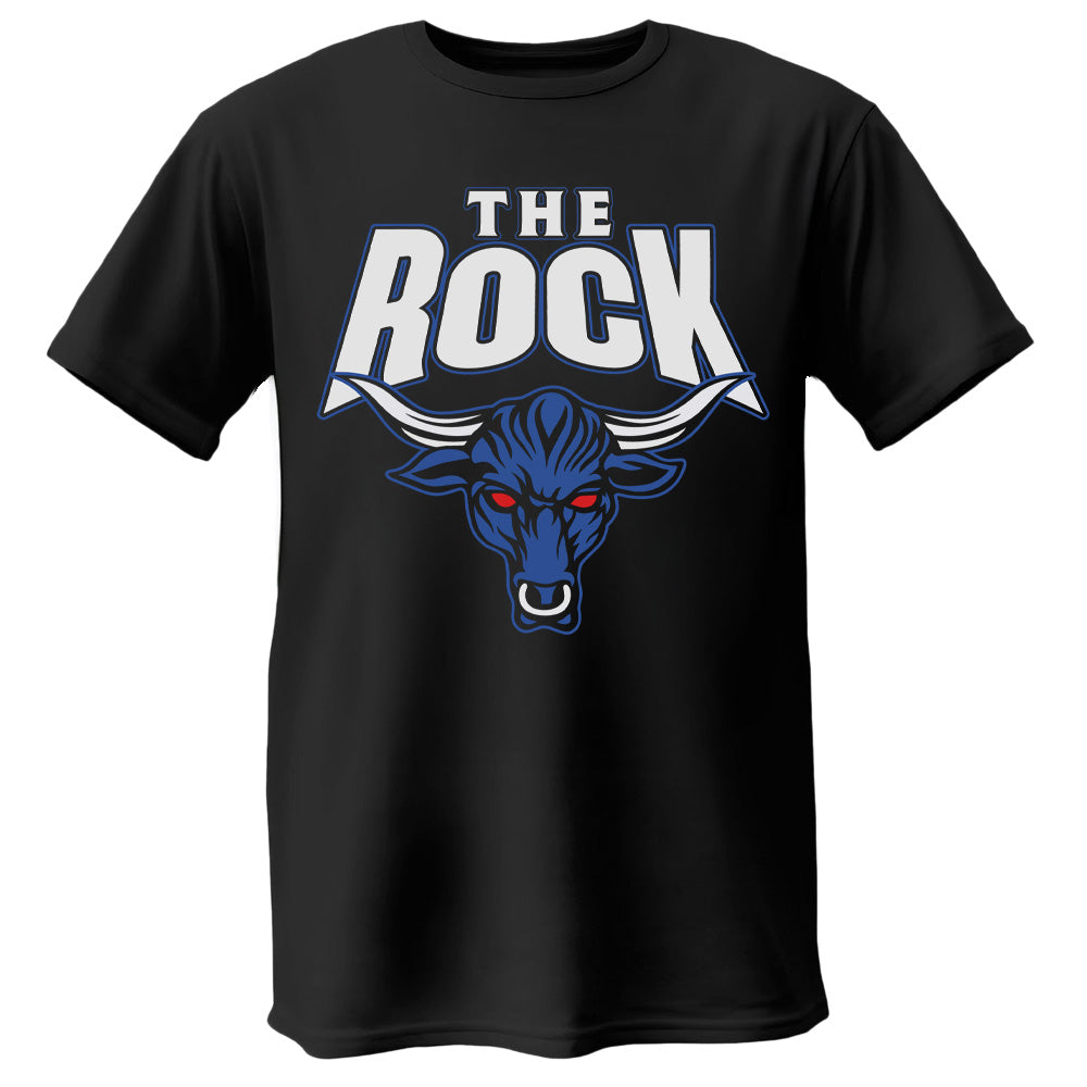 Polera The Rock logo WWF