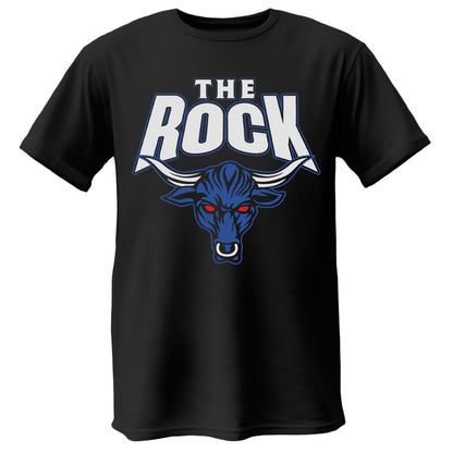 Polera The Rock logo WWF