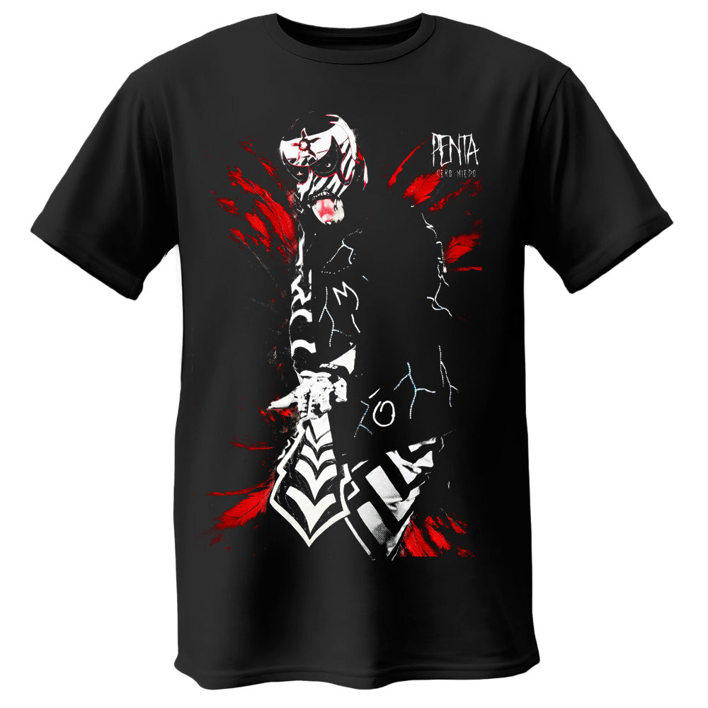 Polera Penta Entrada WWE Negra