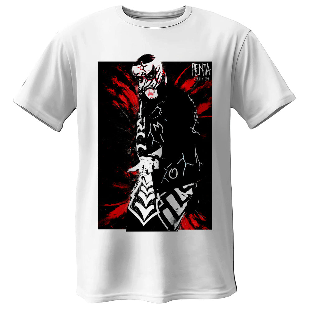 Polera Penta Entrada WWE Blanca 2026