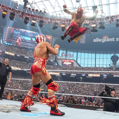 Polera WWE Rey Fenix Negra 2025