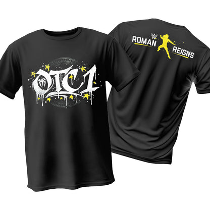 Polera Roman Reigns Gold OTC1 WWE 2026
