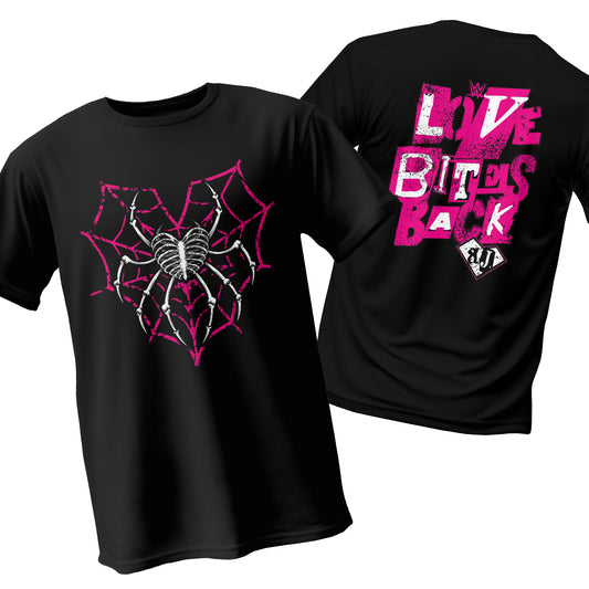 Polera AJ Lee Love Bites Back luchadora WWE
