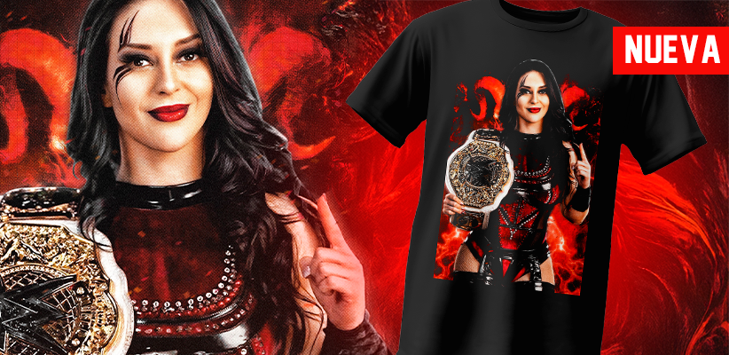 Polera Stephanie Vaquer Campeona WWE 2026