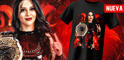 Polera Stephanie Vaquer Campeona WWE 2026