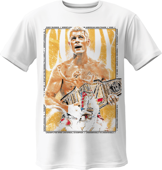 Polera Campeón Cody Rhodes WWE - Poleras316