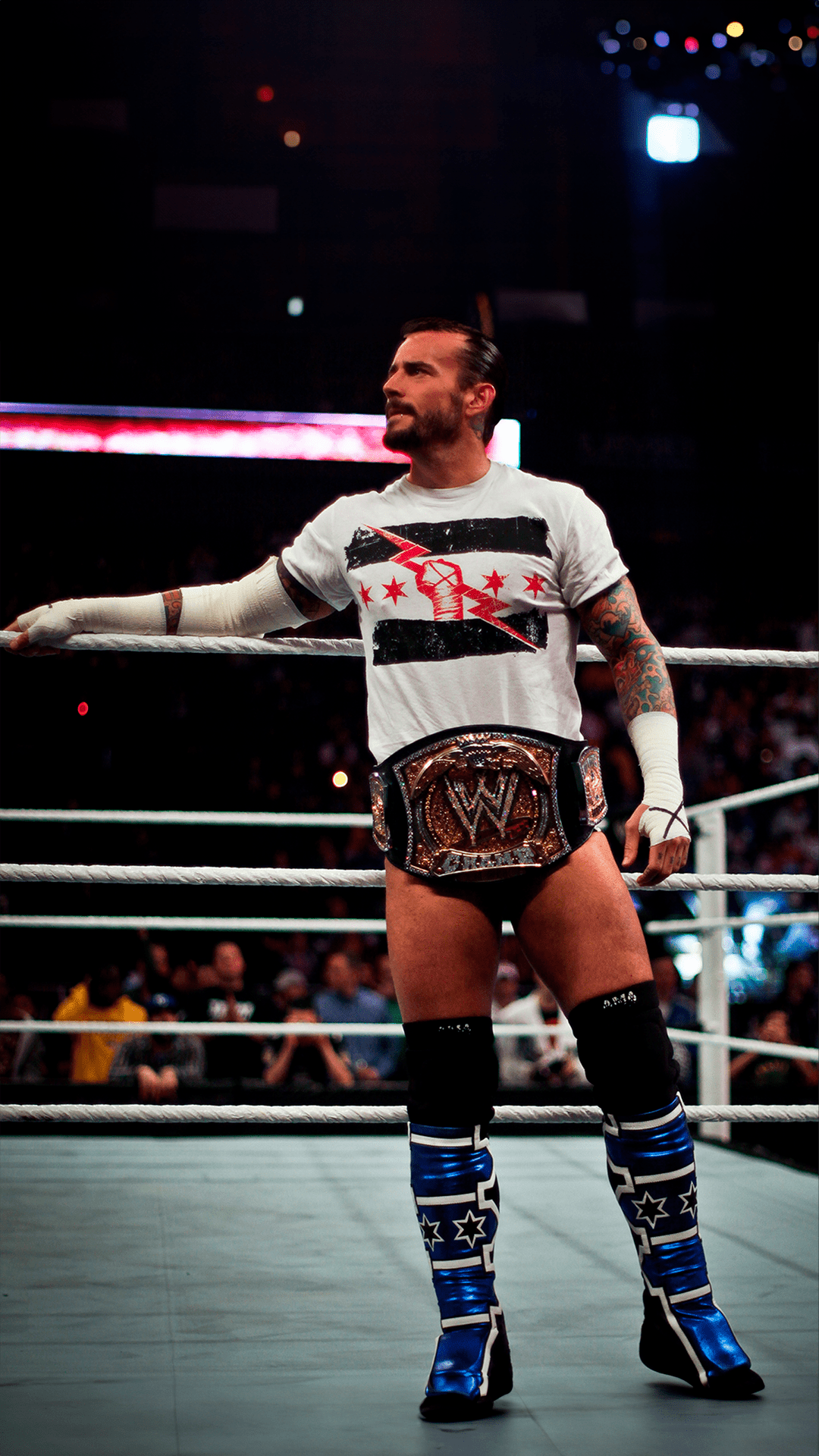 Polera CM Punk BITW VINTAGE - Poleras316