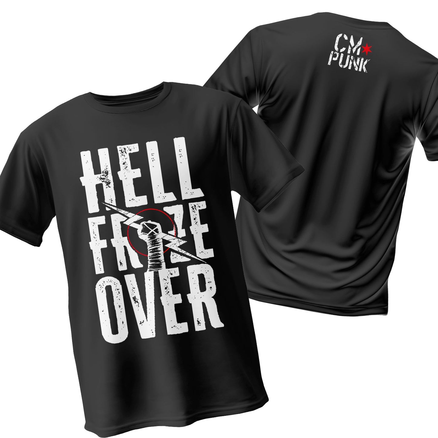 Polera CM Punk "Hell Froze Over" - Poleras316