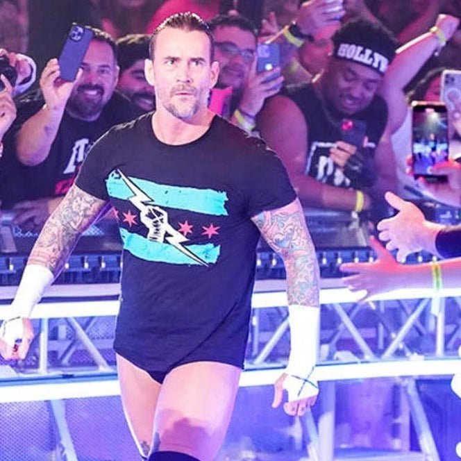 Polera CM Punk Rayo 2024 - Poleras316