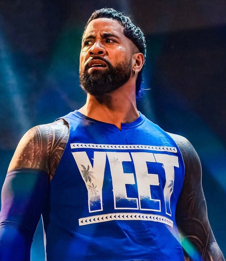 Polera Jey Uso "YEET" AZUL - Poleras316