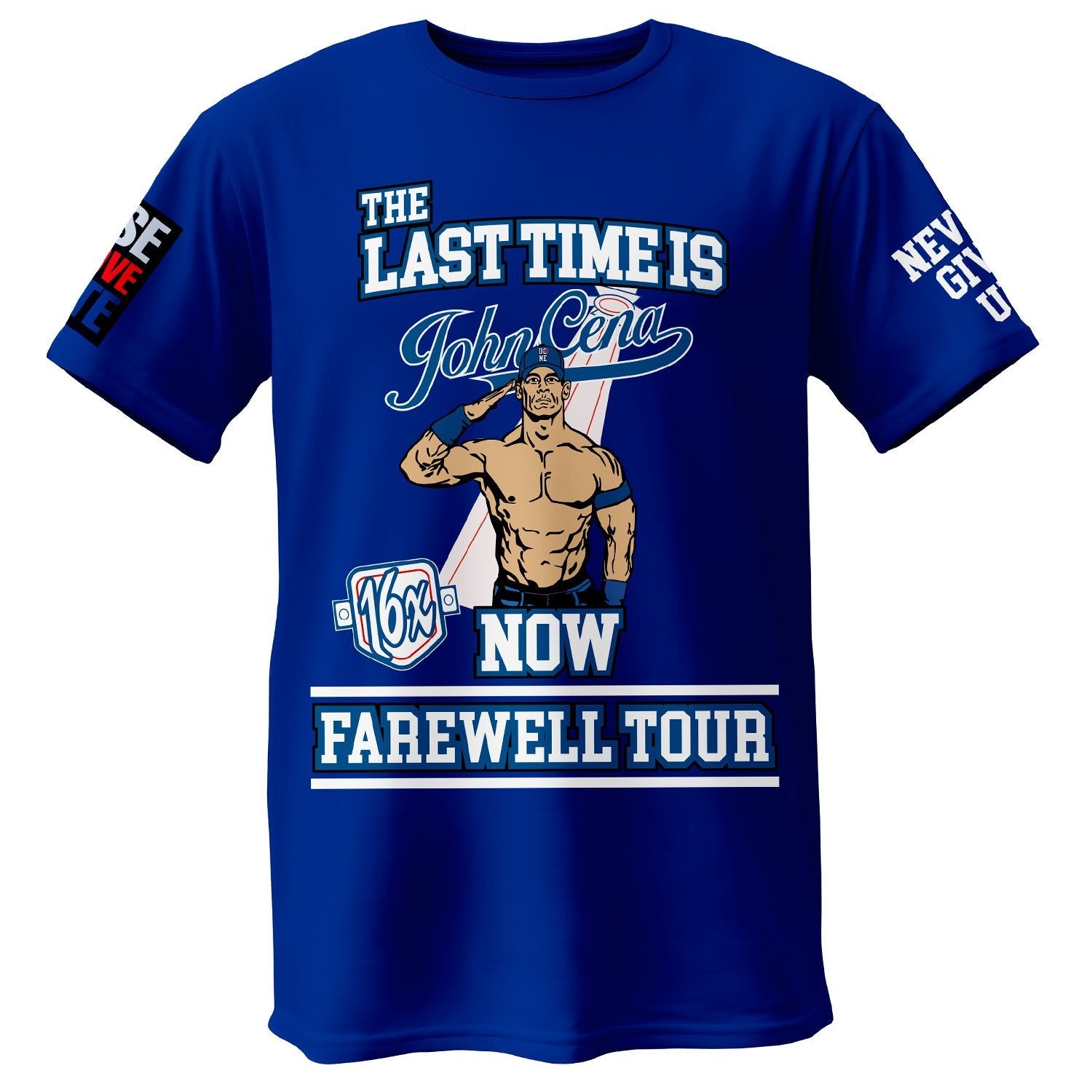 Polera John Cena Farewell Tour Enero 2025 - Poleras316