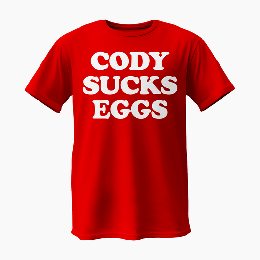 Polera Kevin Owens "Cody Sucks Eggs" - Poleras316
