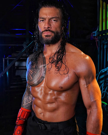 Polera Roman Reigns Blanca - Poleras316