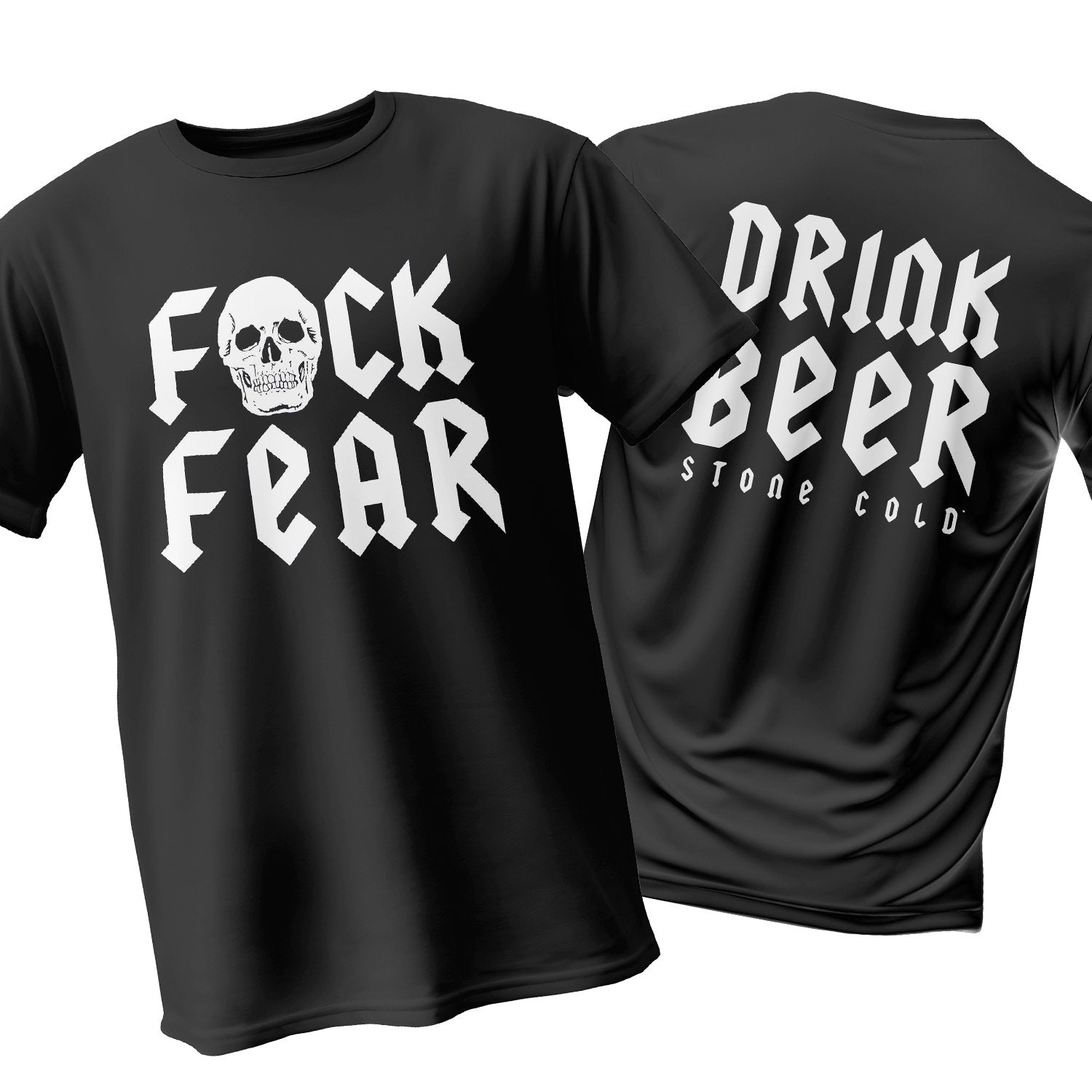 Polera Stone Cold FUCK FEAR - Poleras316