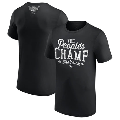 Polera The Rock "The People's Champs" - Poleras316