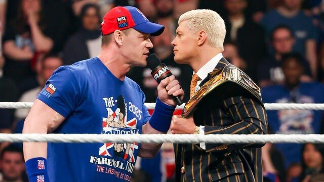 Polera WWE Cody Rhodes vs John Cena Wrestlemania 41 - Poleras316