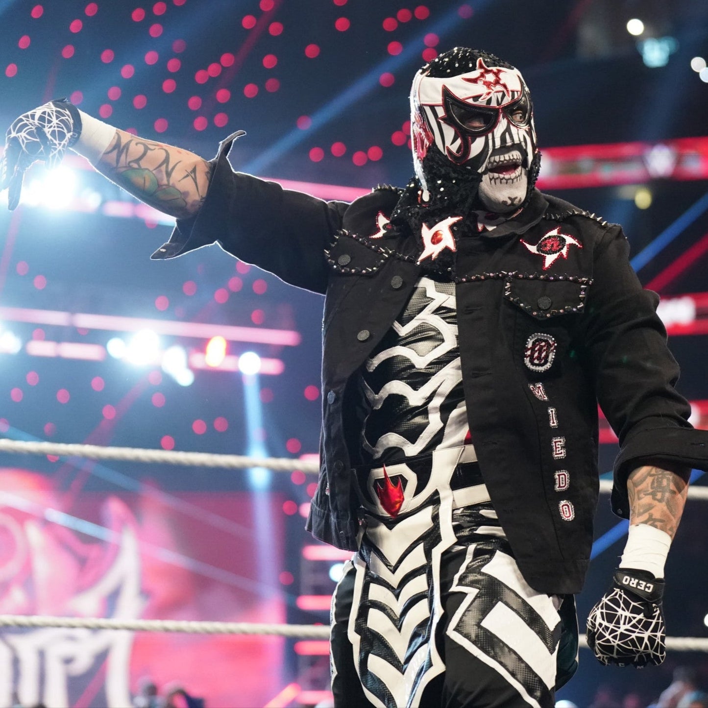 Polera WWE Penta Zero Miedo Negra 2025 - Poleras316