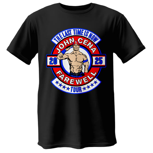 Polera John Cena Farewell Tour Negra
